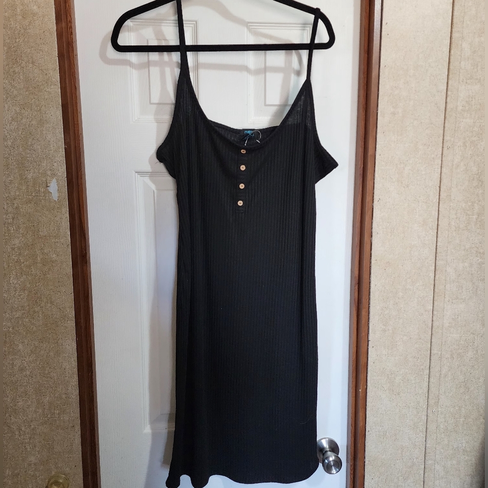 Spaghetti Strap Plus Size Dress 2x
